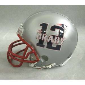  NFL Replica Players Mini Helmet   Tom Brady Sports 