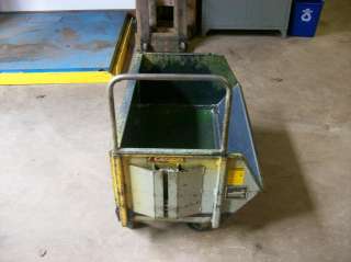 Cecor Dual Dump Container /4 wheel Hopper  