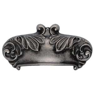  Colonial Series Brass Bin Pull in Old Iron