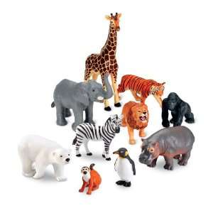    Learning Resources Jumbo Jungle & Zoo Animals Toys & Games