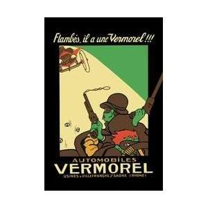 Vermorel Automobiles 12x18 Giclee on canvas 