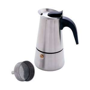 Chef’s Secret 4 Cup Surgical Stainless Steel Espresso Maker  