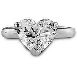   1ct TDW Heart shape Diamond Engagement Ring (E, SI1)  