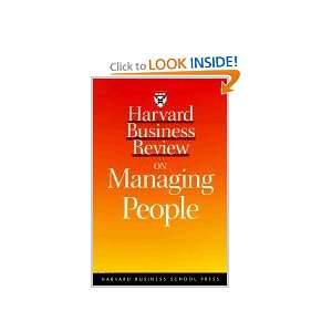  Harvard Business Review on Managing People (Paperback 
