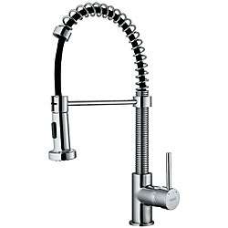 Vigo Modern Pull out Spiral Kitchen Faucet  