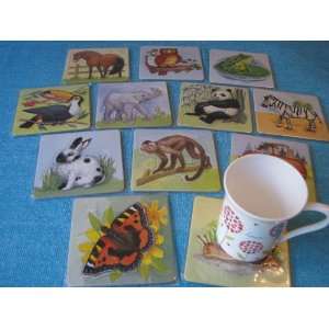  12 Animals Coast Puzzle (Cardboard) Toys & Games