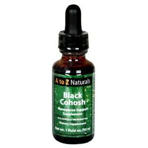  A to Z Naturals Black Cohosh , 1 fl oz (30 ml) Health 