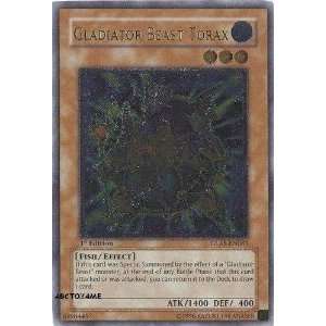   Single Card Gladiator Beast Torax GLAS EN081 Ultim Toys & Games