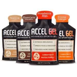 ACCEL GEL,CHOCO W/CAFFINE pack of 5