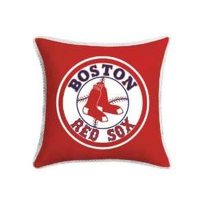 MLB Boston Red Sox MVP MicroSuede Square Accent Pillows 
