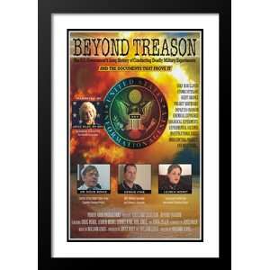  Beyond Treason 20x26 Framed and Double Matted Movie Poster 