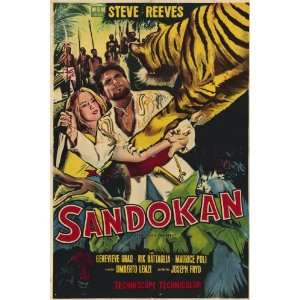 Sandokan The Great Movie Poster (11 x 17 Inches   28cm x 44cm) (1965 