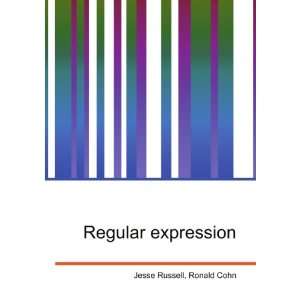  Regular expression Ronald Cohn Jesse Russell Books
