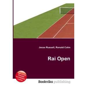  Rai Open Ronald Cohn Jesse Russell Books