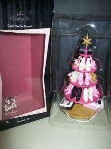 Hallmark Just the Right Shoe Tree 45th Anniversary Barbie Doll XMAS 