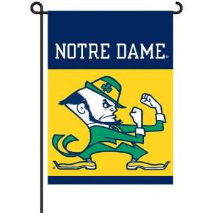    BSI Notre Dame Fighting irish Garden Flag w/Pole