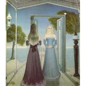 FRAMED oil paintings   Paul Delvaux   24 x 28 inches   At 
