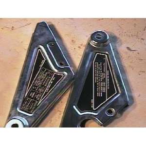 1987   1988 Kawasaki KZ 305 Frame Cover Left and Right 