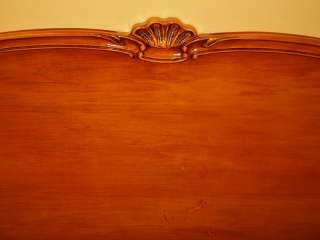   Carved Country French Louis XVI Full Size Bed Headboard NR  