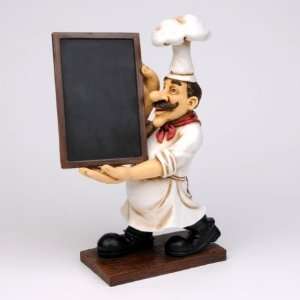  Chef With Chalkboard