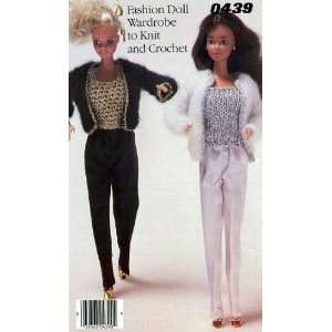  Fashion Doll Wardrobe to Knit and Crochet (0439) various 