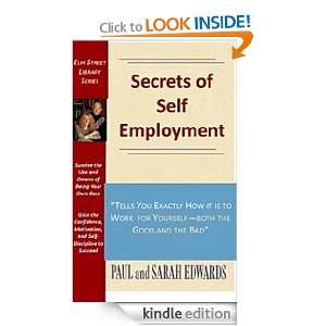 Secrets of Self Employment Paul and Sarah Edwards  Kindle 