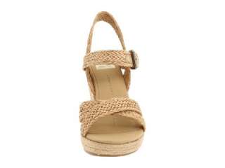 Dolce Vita Womens Winslow Wedge Sandals in Beige (Natural)  