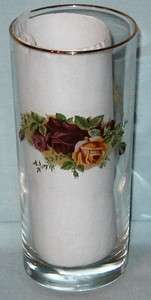 Royal Albert Old Country Roses 16oz Tall Glass  