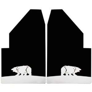Action Accessories 1076 6 Universal Fit Rear Bear Mud Flap   2 Piece