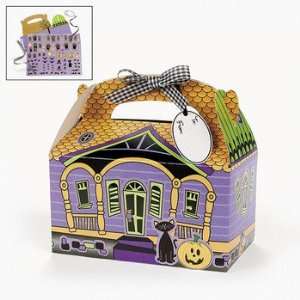  Haunted House Paper Treat Box Craft Kit   Adult Crafts 