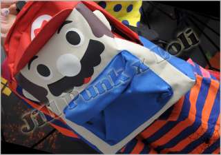   American Cutie Super Mighty Mario galaxy travelling backpack  