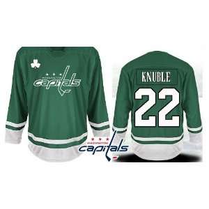 Pattys Day EDGE Washington Capitals Authentic NHL Jerseys Mike Knuble 