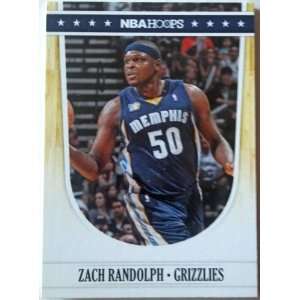  2011 12 Panini Hoops #109 Zach Randolph Trading Card in a 