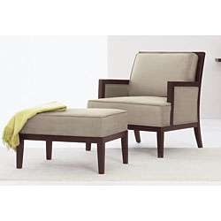 Beckett Lounge Chair and Ottoman Set  
