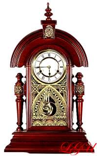 Ansonia Replica King Mantel / Wall Clock Walnut  