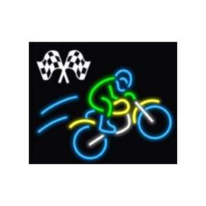  Motocross Rider with Bike Neon Sign Patio, Lawn & Garden