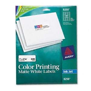    Avery Color Inkjet Printing Labels   20 Sheet Toys & Games