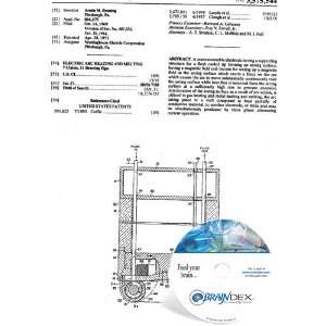  NEW Patent CD for ELECTRIC ARC HEATING AND MELTING 