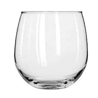  Glass Ultra Break Resistant Stemless 16.5oz Red Wine Glasses 6 PAK