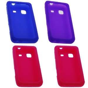  GTMax 3 Colors Silicone Skin Soft Case (Dark Blue + Purple 