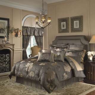 Pc Croscill CHARMAINE Queen Comforter & 3 Pillow Set  