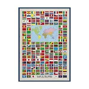  Flags of the World Poster
