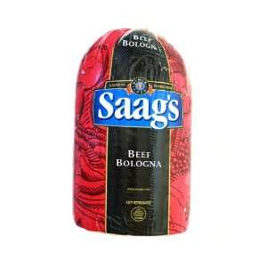 Saags All Beef Bologna 5lb Grocery & Gourmet Food