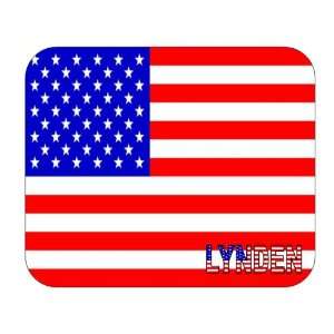  US Flag   Lynden, Washington (WA) Mouse Pad Everything 