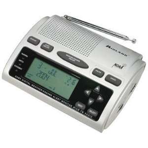  Midland WR 300 AM/FM Alarm Clock Radio With Weather /All 