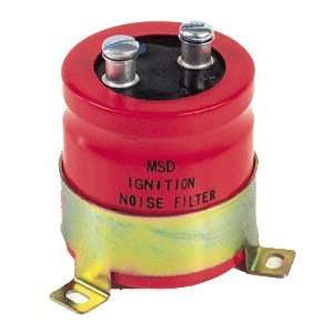  MSD Ignition 8830 Red Plastic Noise Capacitor Automotive