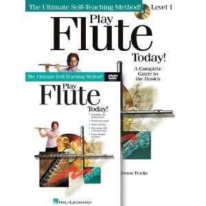  Play Flute Today Beginners Pack  Book+CD/DVD Musical 