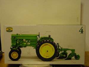 JD 40T WF TRACTOR W/MOUNTED 2 BOTTOM PLOW  