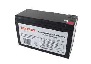 12V 7Ah Tenergy LiFePO4 Lithium Iron Phosphate Battery  