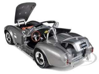 1965 SHELBY COBRA 427 SC GRAY W/SILVER 1/18 BY SHELBY COLLECTIBLES 